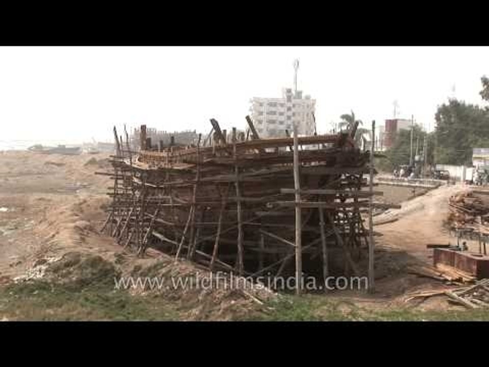 Shipbuilding in process : Gujarat, India