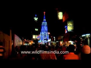 St. Mary's Basilica church - night view