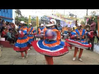 Traditional Martial dancers (Choliya) of Uttarakhand