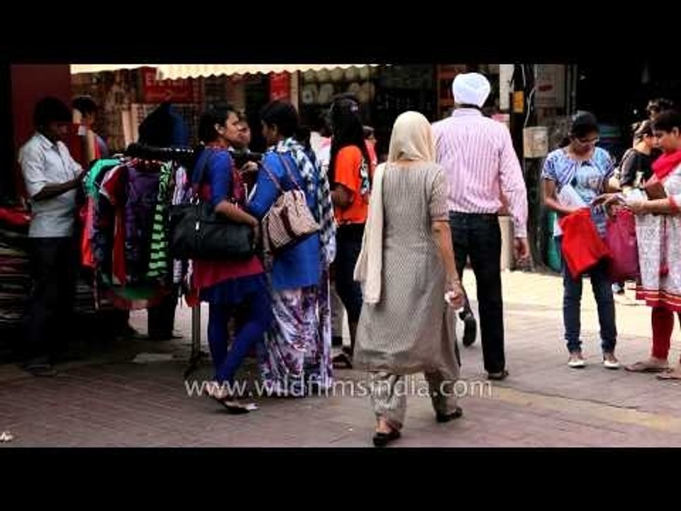 Typical Indian bazaar, Lajpat Nagar,  Delhi