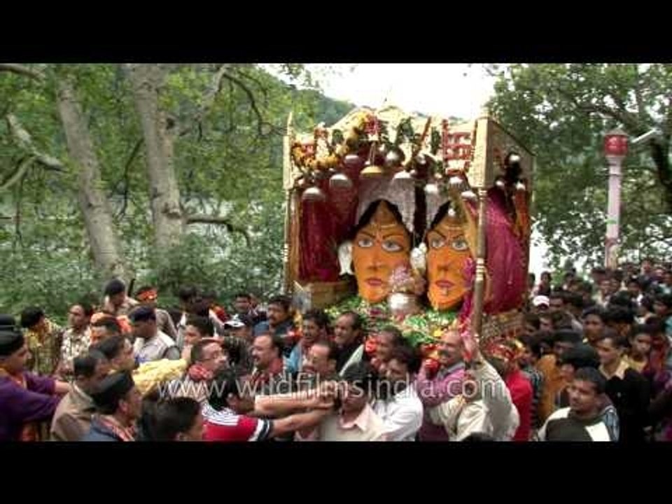 Procession during the Nanda Devi Mahotsav, Nainital