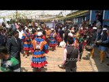 Choliya dance group performing at Kumaoni wedding