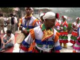 Traditional Kumaon dance - Choliya being performed during Nanda Devi Mahotsav