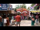 Devotees coming out of Naina Devi Temple - Nainital