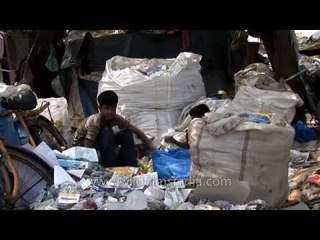 Recycling happens through the neighbourhood kabari in India