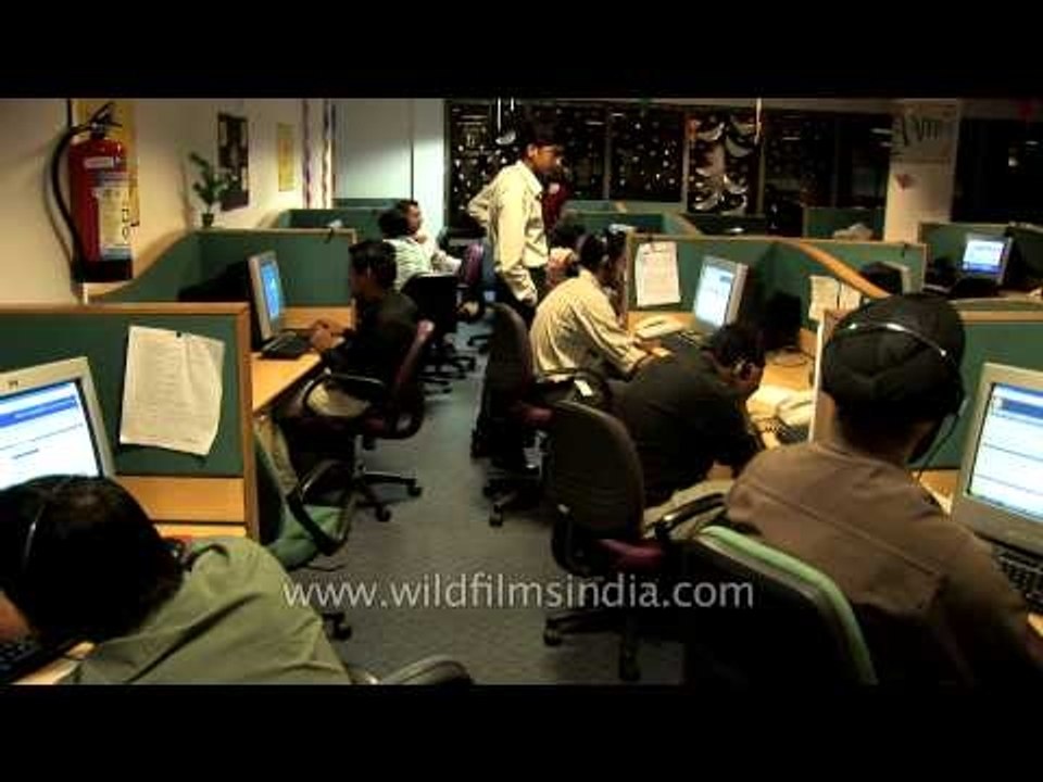 Business Process Outsourcing employees at work