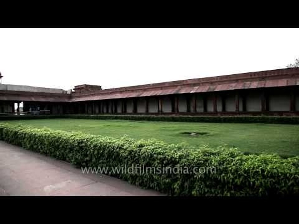 Diwan-i-Aam and Diwan-i-Khas of Fatehpur Sikri