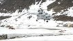 IAF rescue helicopter landing at Kedarnath
