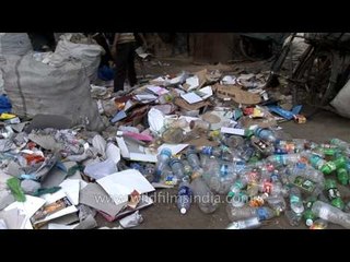 Kabariwala in India segregates plastic and paper waste