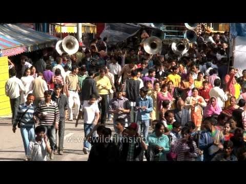 Procession taken out during the Nanda Devi Mahotsav