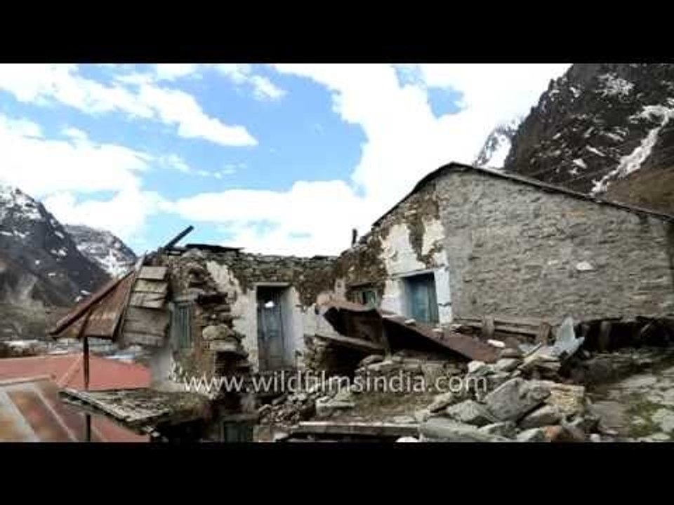 Town and temple complex of Badrinath