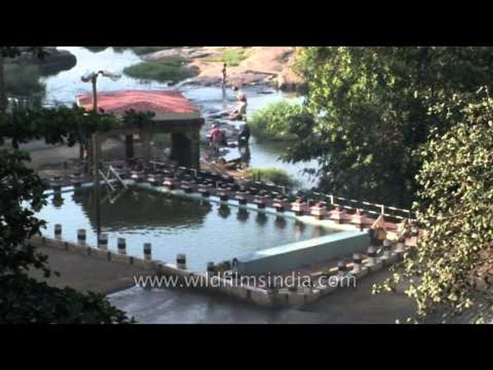 Top view of Thiruvalluvar Temple area, Chennai