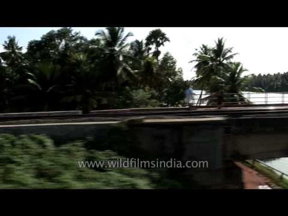 Kerala train journey