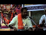 Devotional song being sung by devotees, Varanasi