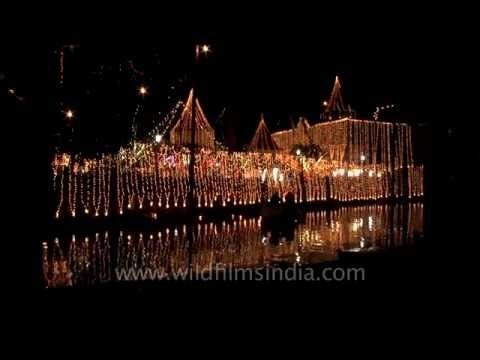 Sky lighten up with fireworks during Nanda Devi Mahotsav, Nainital