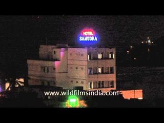 Night view of Hotel Samudra in Kovalam - Kerala
