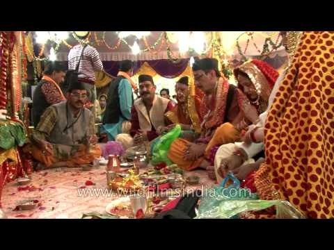 Hindus perform rituals at the holy temple of Naina Devi