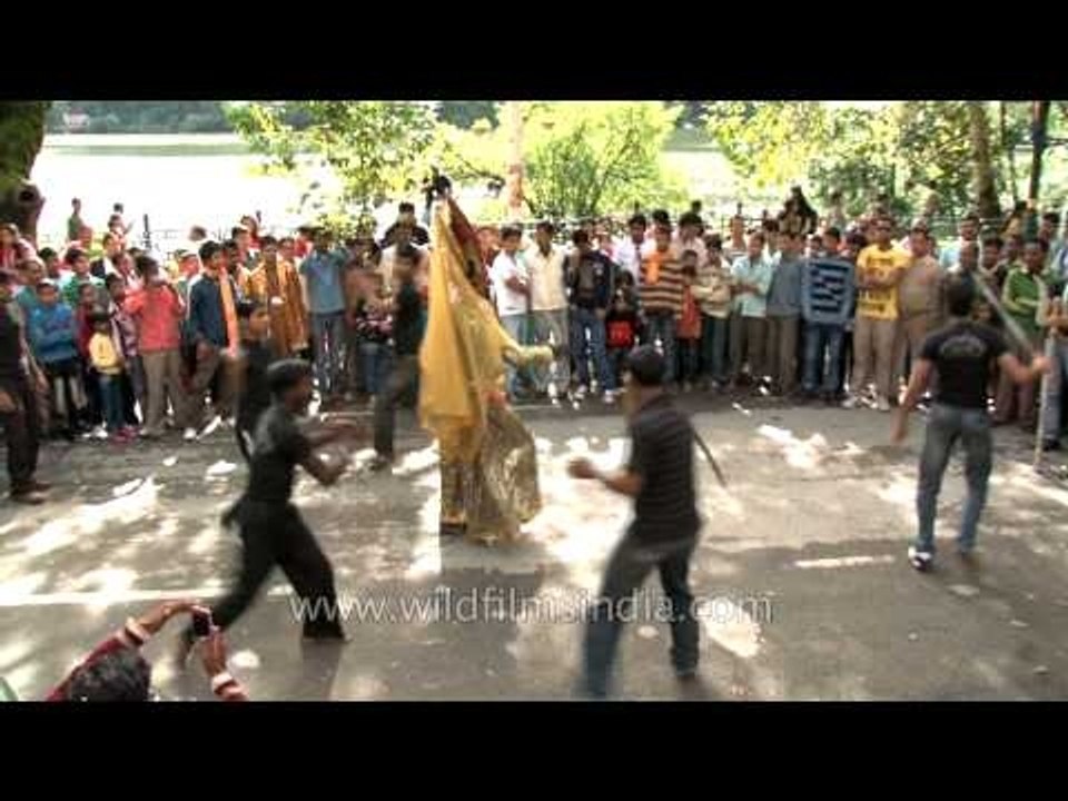 Dance drama on the Hindu Goddess Kali