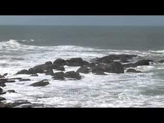 Waters of the Indian Ocean, as seen from southern-most India