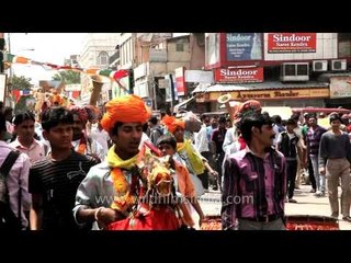 People celebrate Mahavir Jayanti in New Delhi