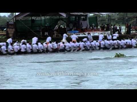 Nehru Trophy Boat Race at Punnamada backwaters in Alappuzha