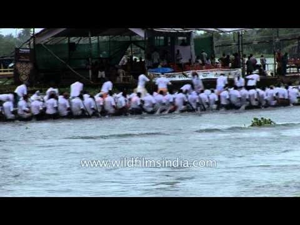 Nehru Trophy Boat Race at Punnamada backwaters in Alappuzha
