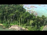 Bird's eye view of Andaman & Nicobar Islands
