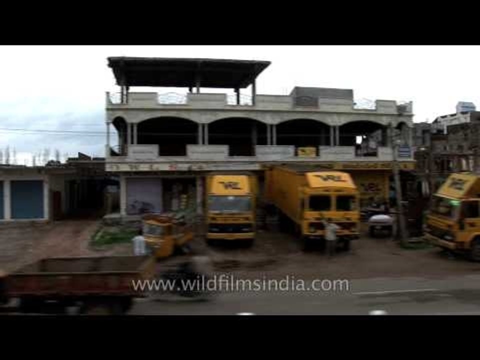 Train journey towards Kerala - India
