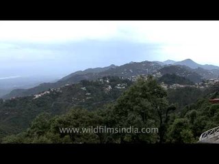 The hills of Mussoorie