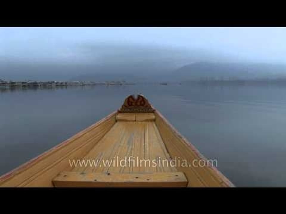 Shikara ride on the Dal lake