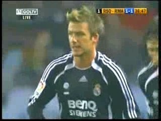 Beckham (1-1) vs Real Sociedad 10-02-200