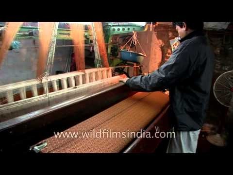 The making of World famous hand woven Banarasi Sarees
