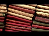 Exclusive golden border Banarasi saree on sale