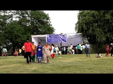 Artefacts exhibition at Purana Qila on World Heritage Day