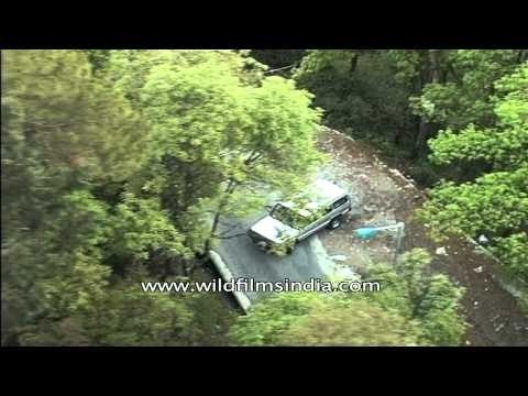 Ropeway journey : one of the major tourist attractions of Gangtok city