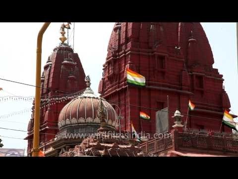Sri Digambar Jain Lal Mandir during Mahavir Jayanti