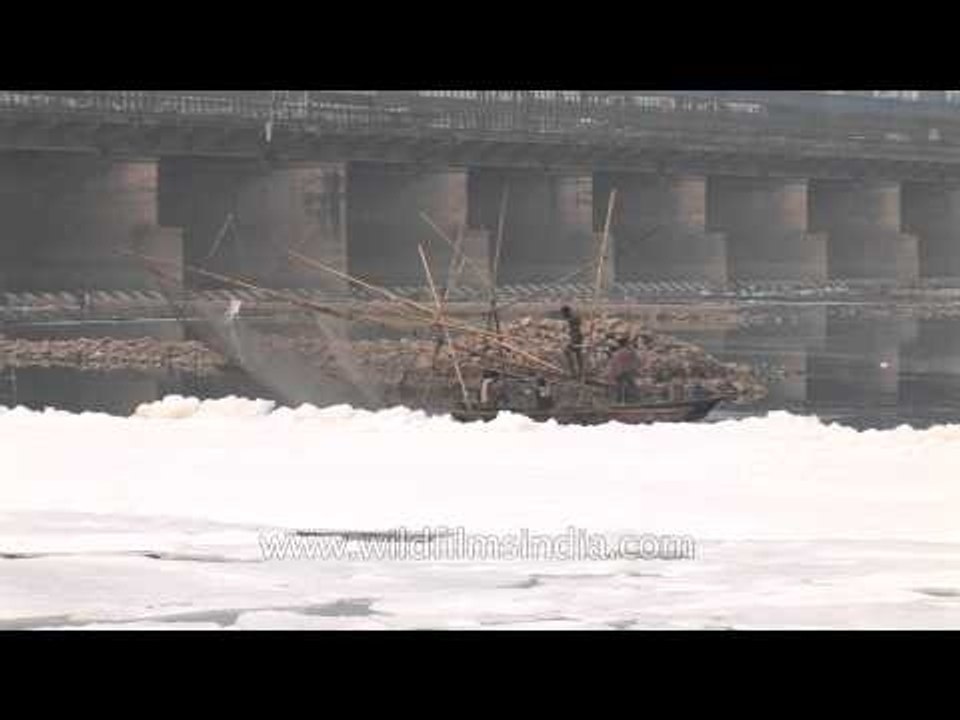 A look at life in and around the polluted Yamuna river