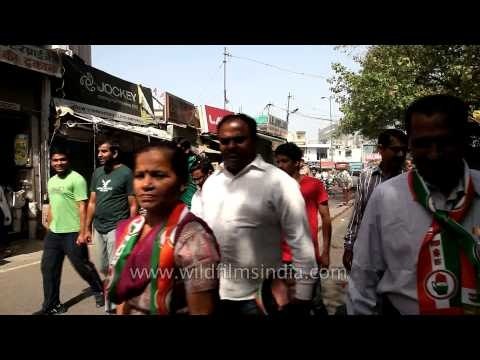 Congress workers hold rallies in support of MP Ajay Maken