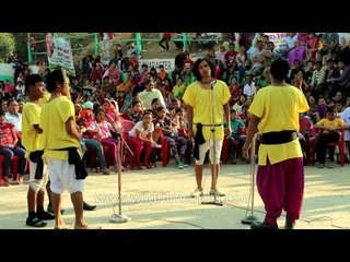 Manipuri Comedian Joseph and troupe mimicking actors and singers