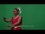 Classical dance performance from India: green screen