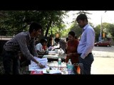 Voters checking their name on voter list