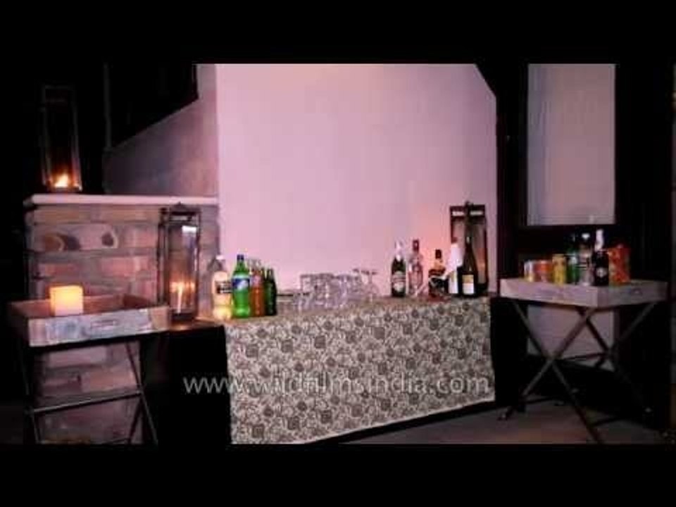 Denwa Backwater Escape lodge: The Bar area