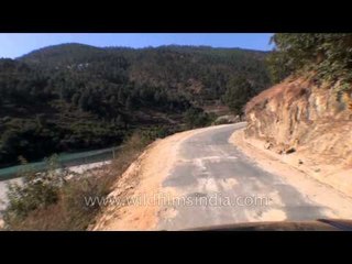 Journey from Wangdue to Punakha along Punakha Chhu River