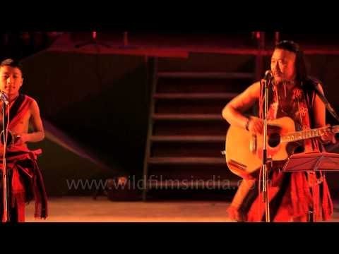 King of Naga blues: Guru Rewben Mashangva at the Sangai Fest