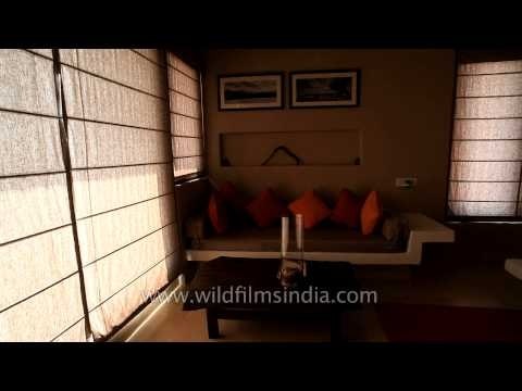 Modern interior design bedroom at Denwa Backwater Escape lodge