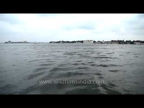 Exploring the backwaters of Kerala