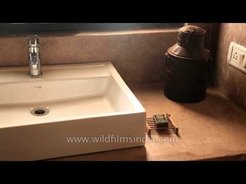 Inside view of the Denwa Backwater Escape Lodge, Satpura