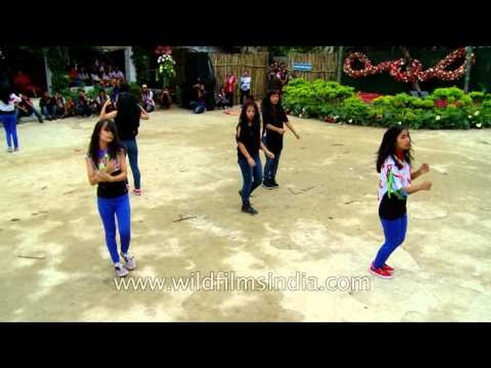 Mizo girls hit the dance floor!