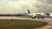 Tigerair jet taxiing on Kuala Lumpur airport runway