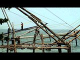 How Chinese fishing nets work